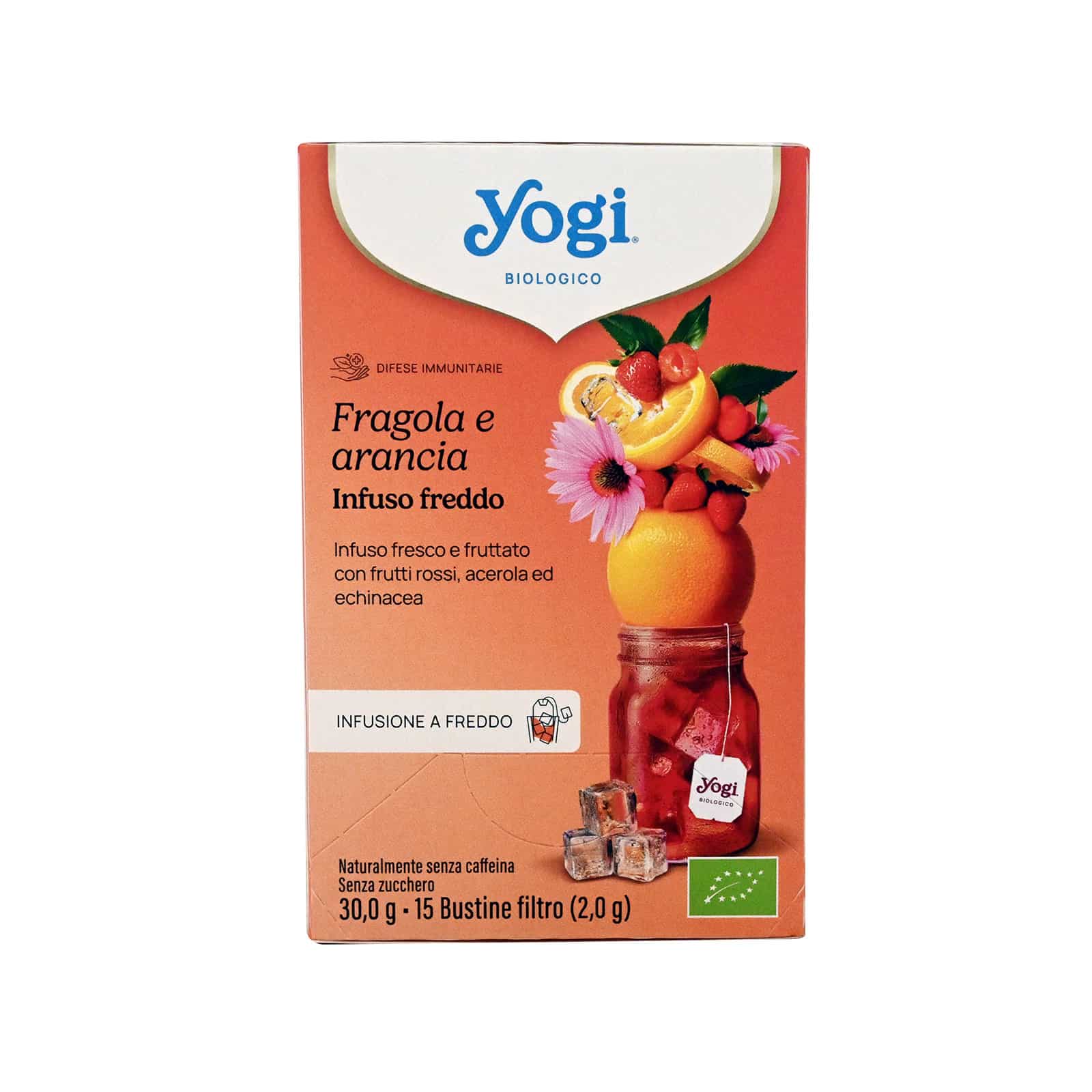 Organic Strawberry Orange Cold Brew Yogi Tea 30g