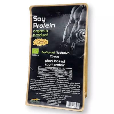 HealthTrade Soy Protein Βιολογική Χωρίς Λακτόζη 175gr